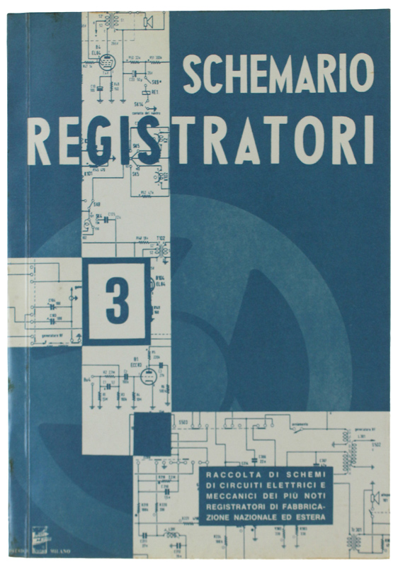 SCHEMARIO REGISTRATORI. SERIE 3a - 1965