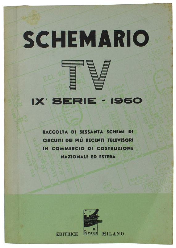 SCHEMARIO TV - IX SERIE - 1960.