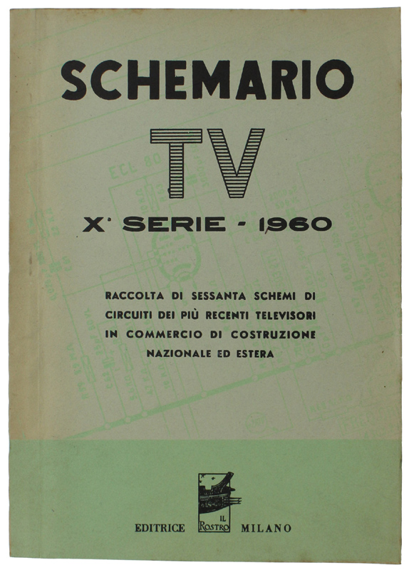 SCHEMARIO TV - X SERIE - 1960.