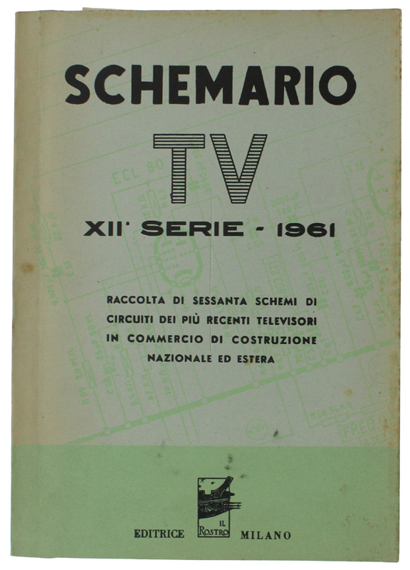 SCHEMARIO TV - XII SERIE - 1961.