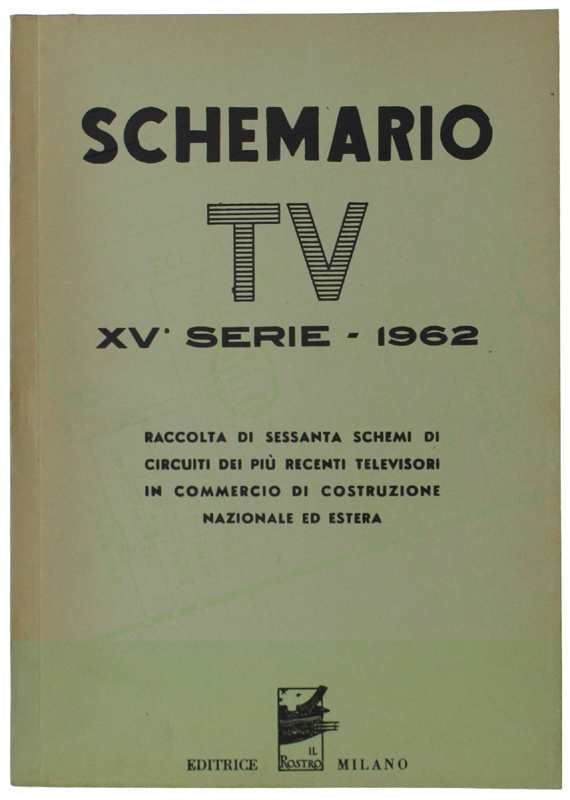 SCHEMARIO TV - XV SERIE - 1962.