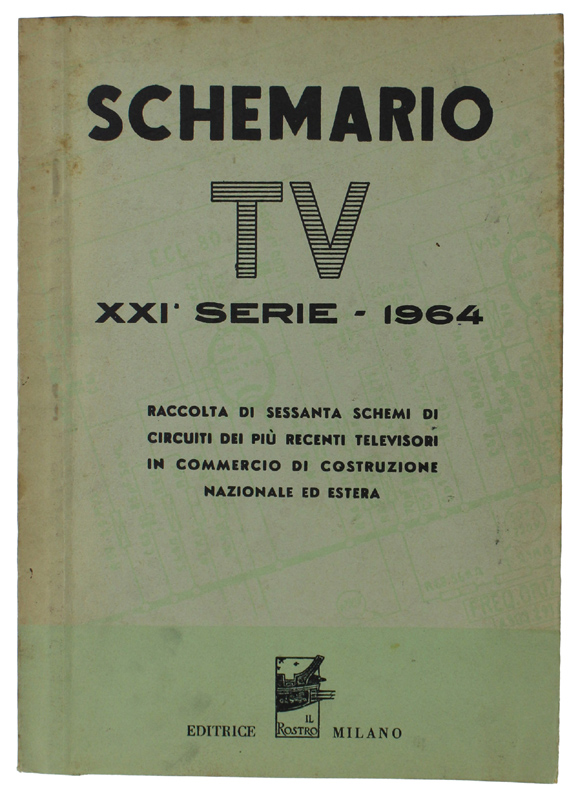 SCHEMARIO TV - XXI SERIE - 1964.