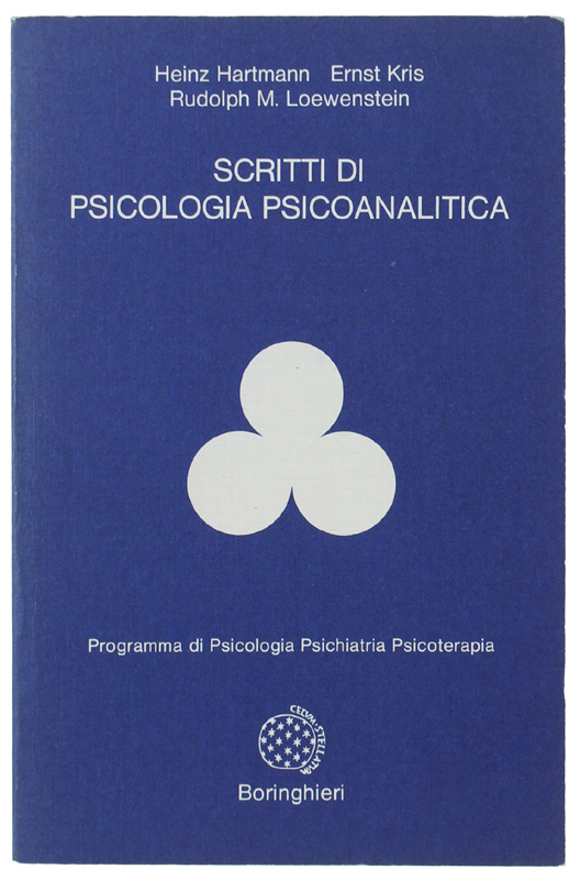 SCRITTI DI PSICOLOGIA PSICOANALITICA.