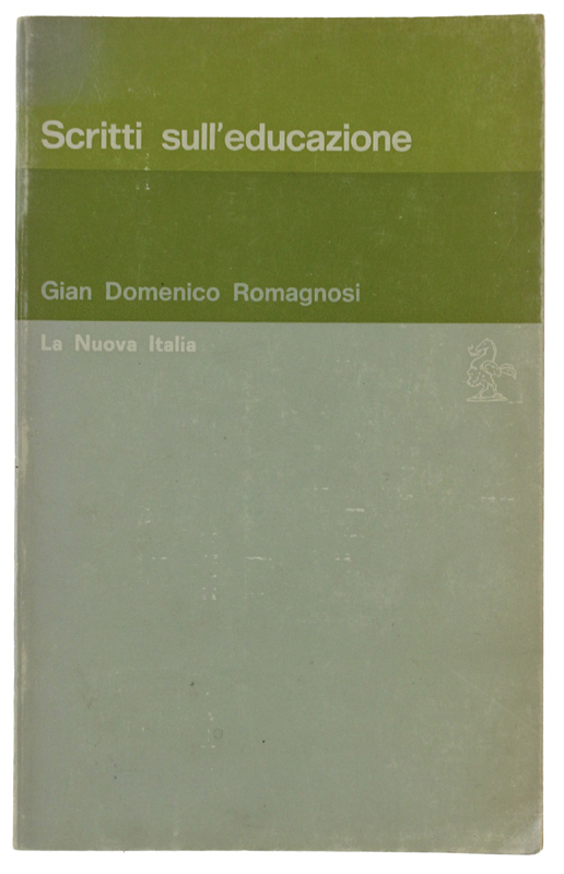 SCRITTI SULL'EDUCAZIONE a cura di Luigi Ambrosoli.