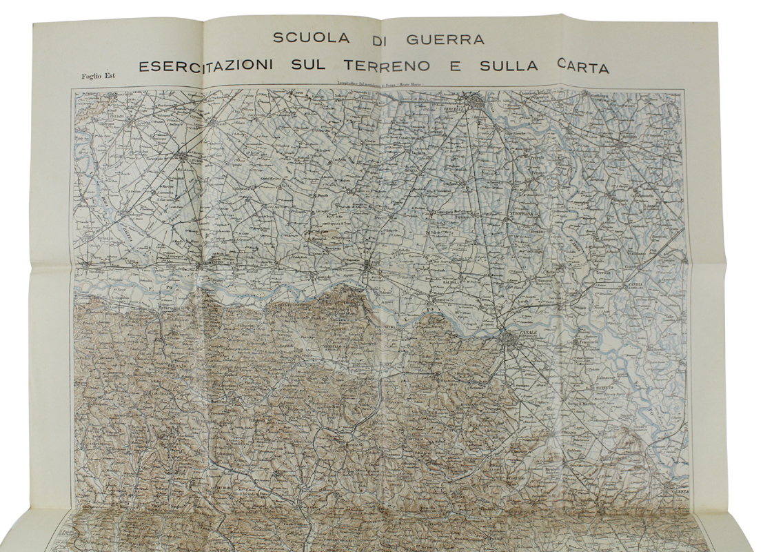 SCUOLA DI GUERRA - ESERCITAZIONI SUL TERRENO E SULLA CARTA. …