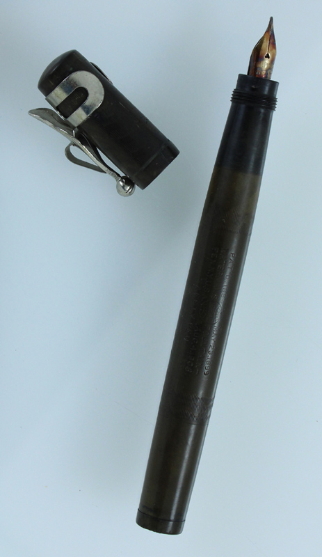 Stilografica WATERMAN'S IDEAL FOUNTAIN PEN pennino oro rientrante, (1910 ca)