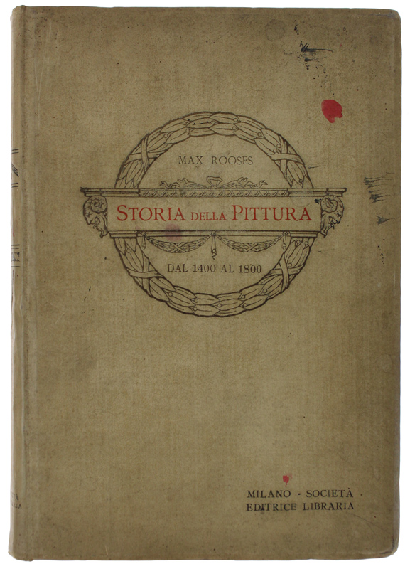 STORIA DELLA PITTURA DAL 1400 AL 1800.