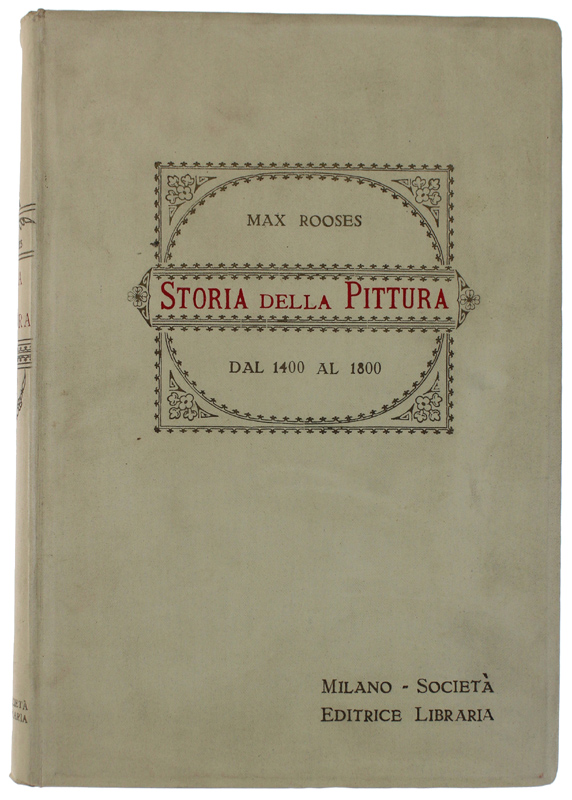 STORIA DELLA PITTURA DAL 1400 AL 1800.