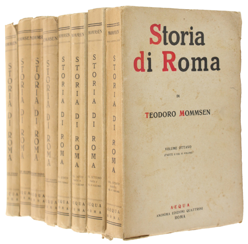 STORIA DI ROMA [completa in 8 volumi]