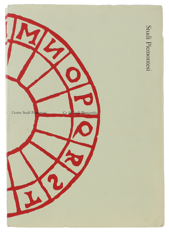 STUDI PIEMONTESI. Vol. XXV - 1996, fasc. 2.