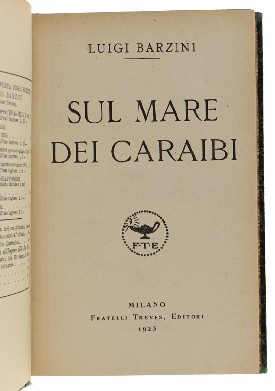 SUL MARE DEI CARAIBI [1a edizione]