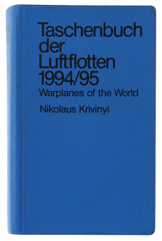 TASCHENBUCH DER LUFTFLOTTEN 1984/95 - Warplanes of the World