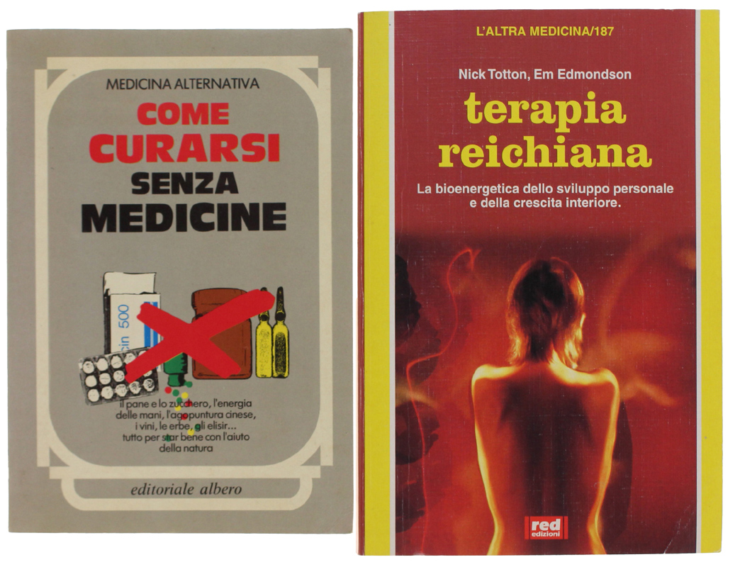 TERAPIA REICHIANA / COME CURARSI SENZA MEDICINE (offerta: 2 volumi)
