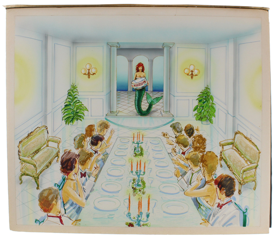 TONNO MARUZZELLA - Bozzetto originale: progetto di campagna pubblicitaria (1980 …