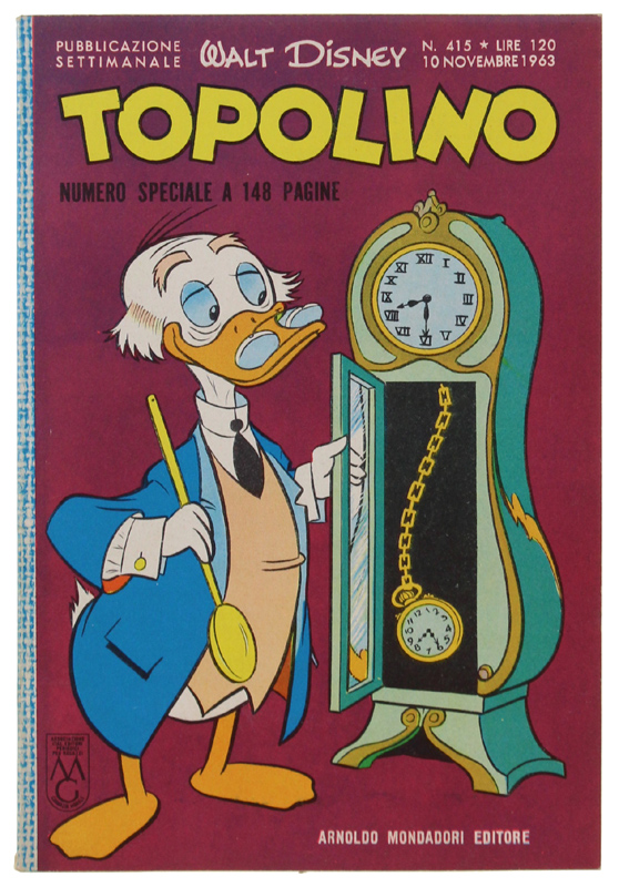 TOPOLINO N. 415 [Libretto, copertina e dorso in splendido stato]