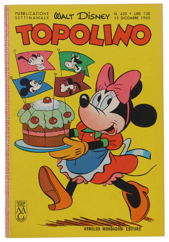 TOPOLINO N. 420 [Libretto, copertina e dorso in splendido stato]