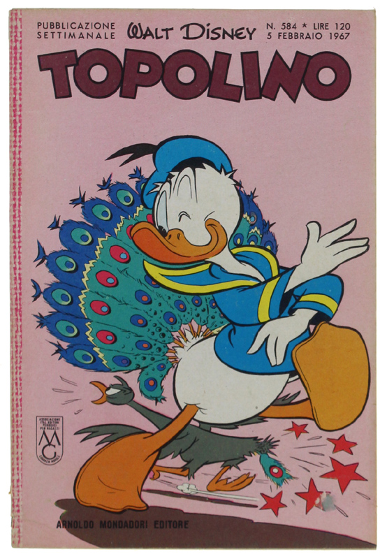 TOPOLINO N. 584 [Libretto, copertina e dorso in ottimo stato]