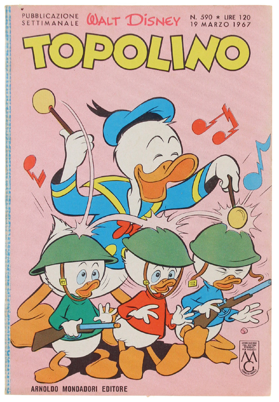 TOPOLINO N. 590 [Libretto, copertina e dorso in ottimo stato]
