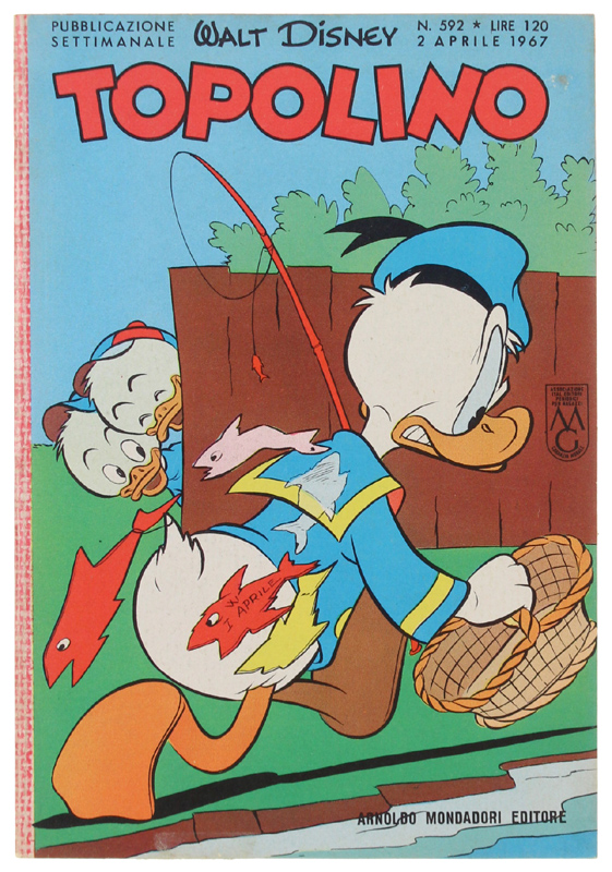 TOPOLINO N. 592 [Libretto, copertina e dorso in ottimo stato]