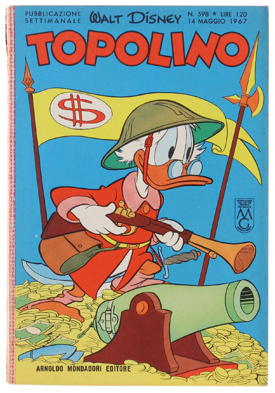 TOPOLINO N. 598 [Libretto e copertina in ottimo stato]