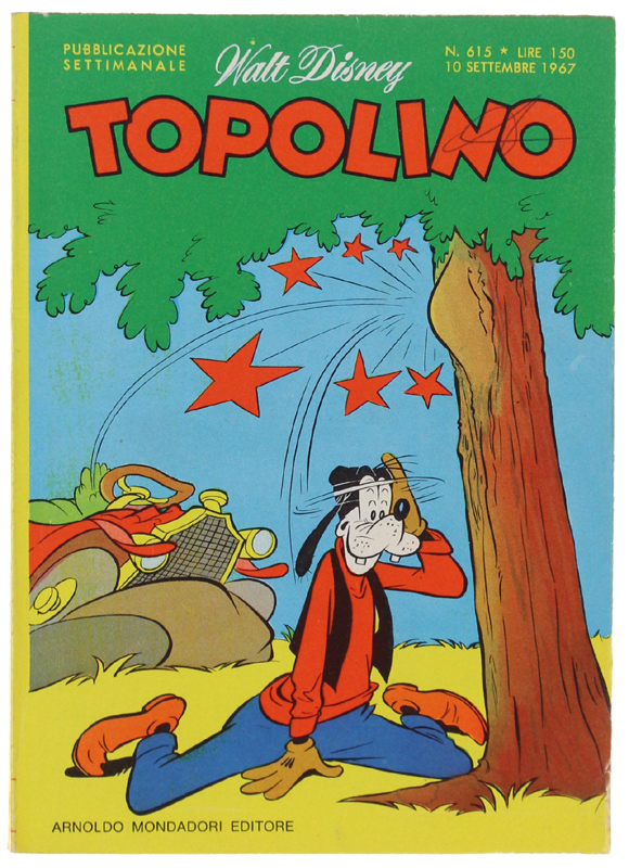 TOPOLINO N. 615 [piccola sigla in copertina, libretto e dorso …