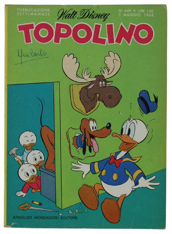 TOPOLINO N. 649 [Libretto e dorso in ottimo stato]