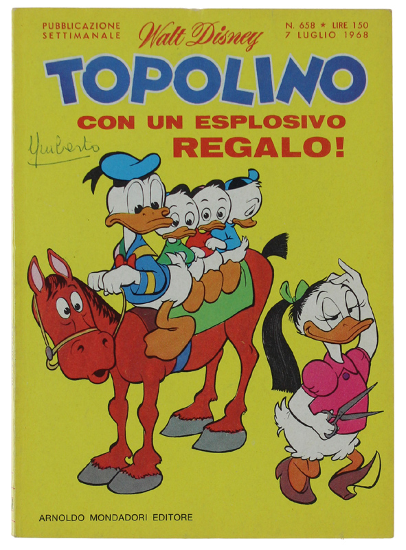 TOPOLINO N. 658 [Libretto e dorso in ottimo stato]