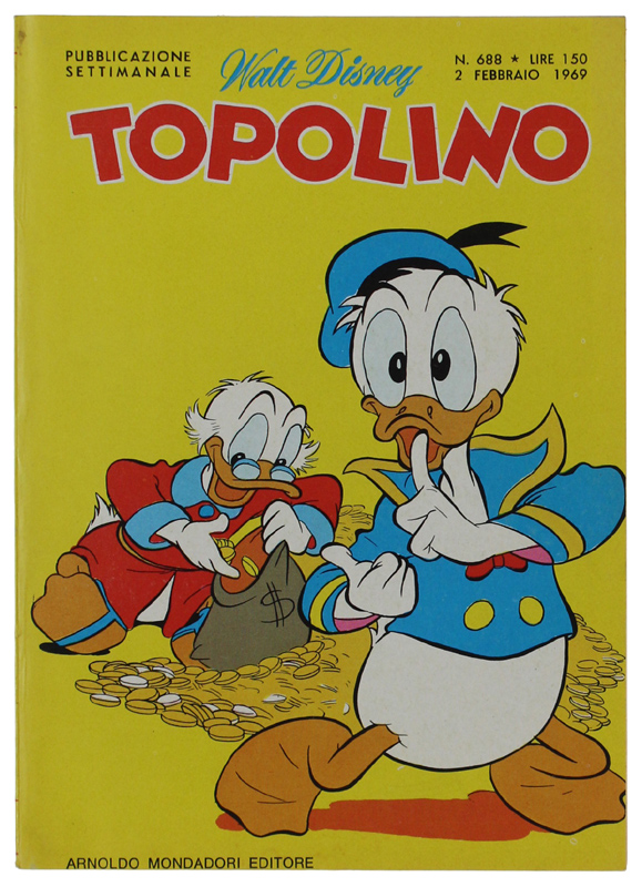 TOPOLINO N. 688 [Libretto e dorso in ottimo stato]