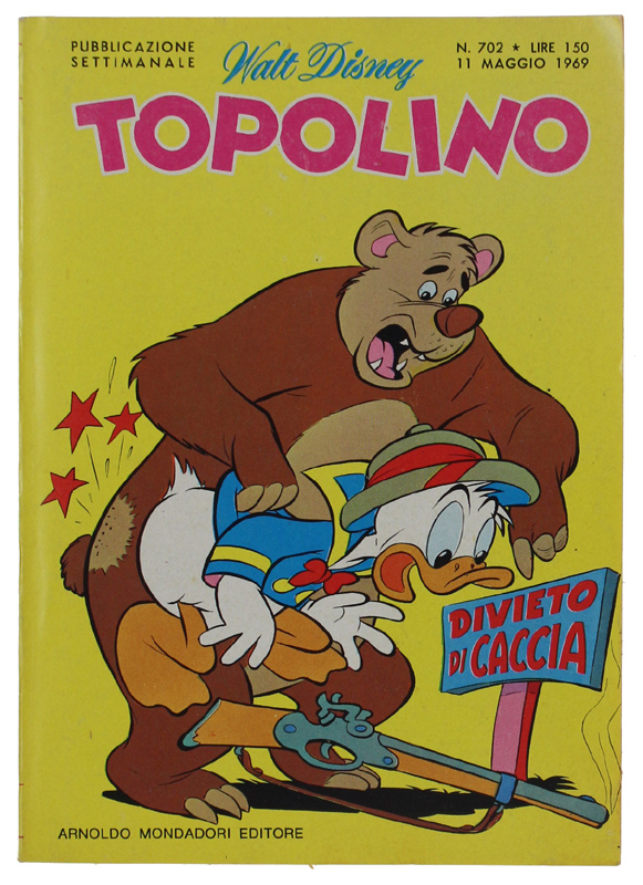 TOPOLINO N. 702 [Libretto e dorso in ottimo stato]