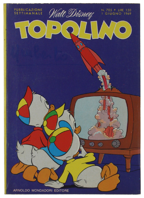 TOPOLINO N. 705 [Libretto e dorso in ottimo stato]