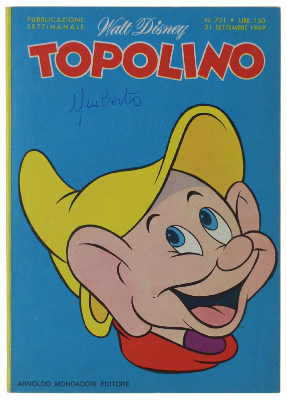 TOPOLINO N. 721 [Libretto e dorso in ottimo stato]