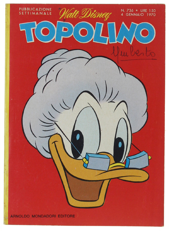 TOPOLINO N. 736 [Libretto e dorso in ottimo stato]