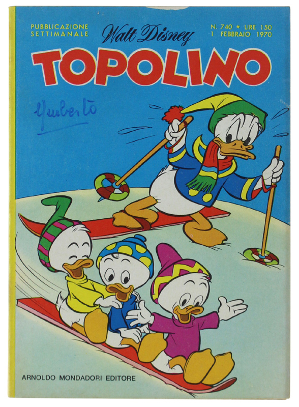 TOPOLINO N. 740 [Libretto e dorso in ottimo stato]