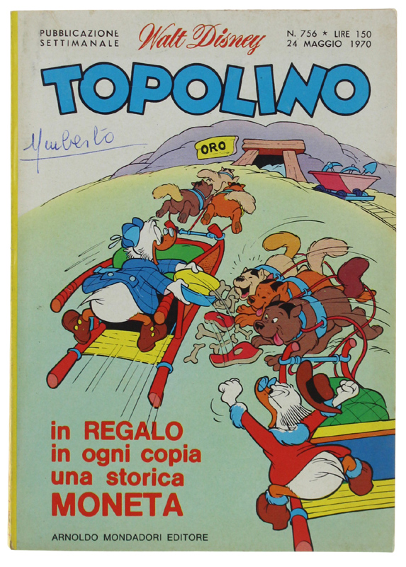 TOPOLINO N. 756 [Libretto e dorso in ottimo stato]