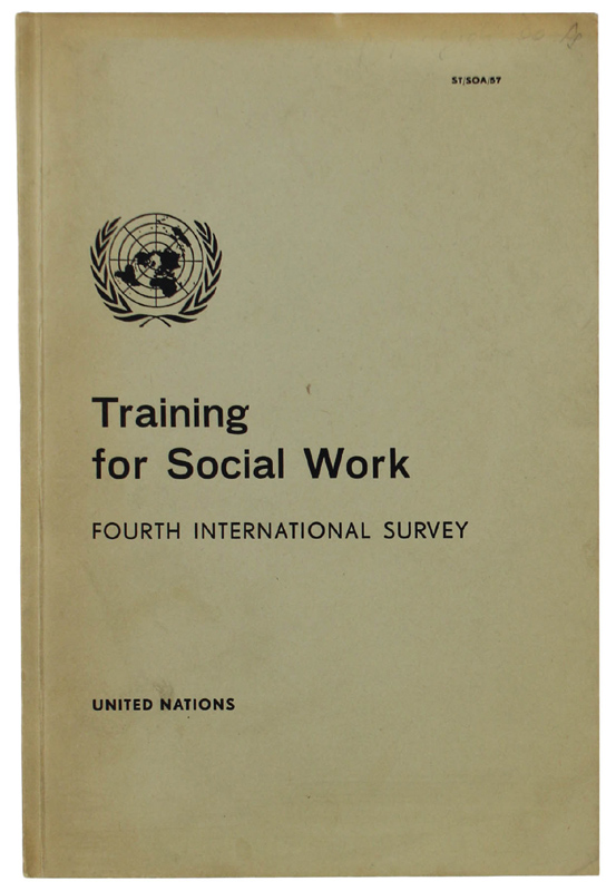 TRAINING FOR SOCIAL WORK. Fourth International Survey