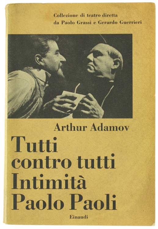 TUTTI CONTRO TUTTI - INTIMITA' - PAOLO PAOLI