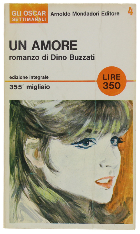 UN AMORE. Edizione integrale (copertina di Mario Tempesti).