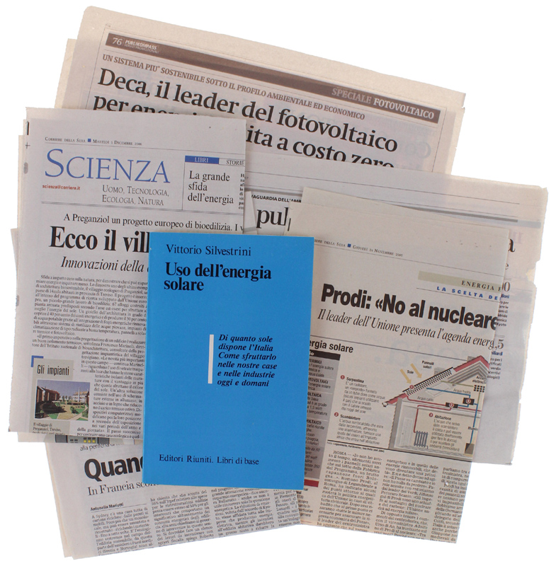 USO DELL'ENERGIA SOLARE.