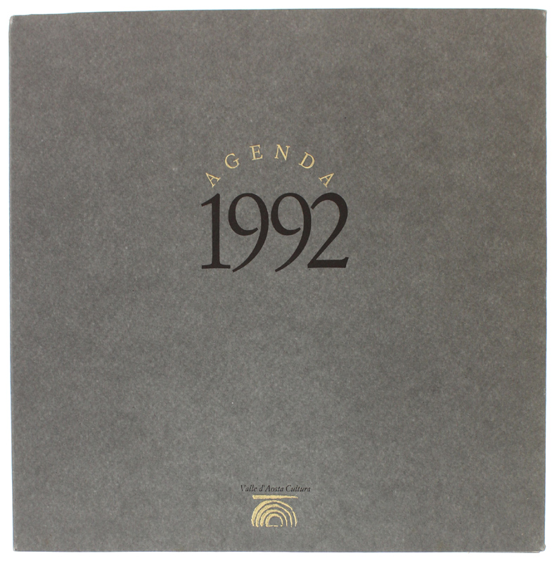 VALLE D'AOSTA CULTURA - AGENDA 1992 (nuova)