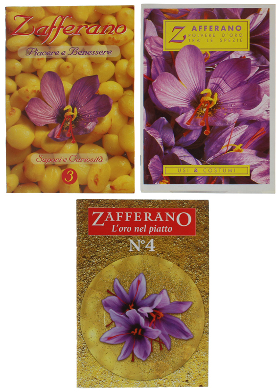 ZAFFERANO: 3 volumi (offerta multipla)