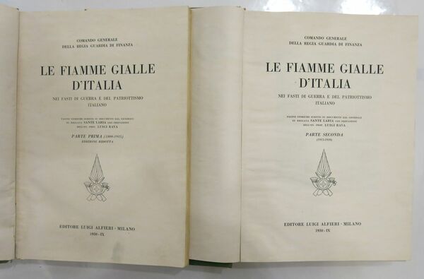 Le fiamme gialle d’Italia nei fasti di guerra e del …