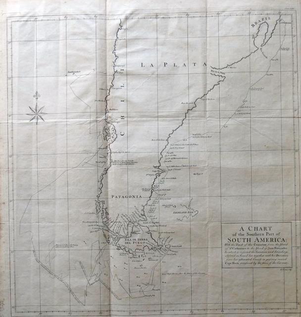 A Chart of the Southern Part of South America.