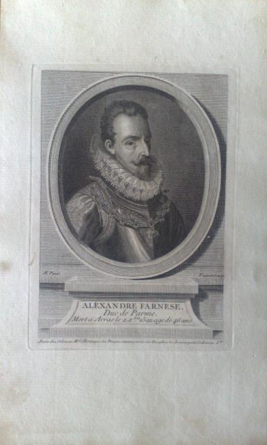 Alexandre Farnese. Duc de Parme. Mort ad Arras le 2 …