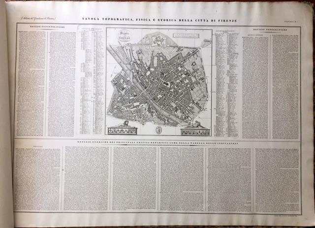 Atlante Geografico, Fisico e Storico del Granducato di Toscana. Di …