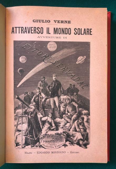 Attraverso il mondo solare. Avventure di Ettore Servadac.