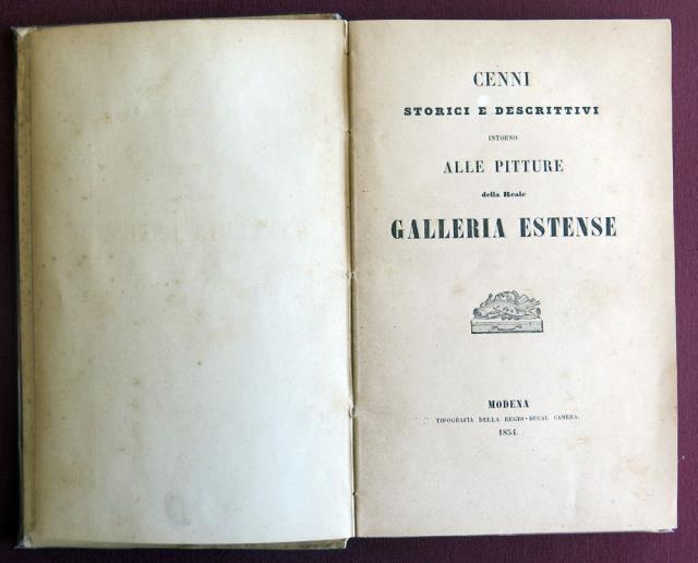 Cenni storici e descrittivi intorno alle pitture della Reale Galleria …