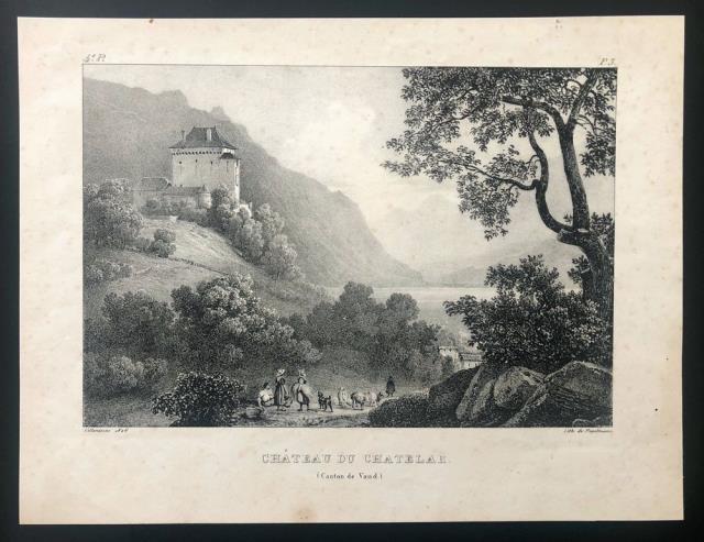 Chateau du Chatelar (Canton de Vaud).