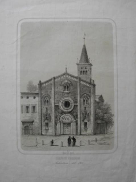 Chiesa di Viboldone. Architettura del 1920.