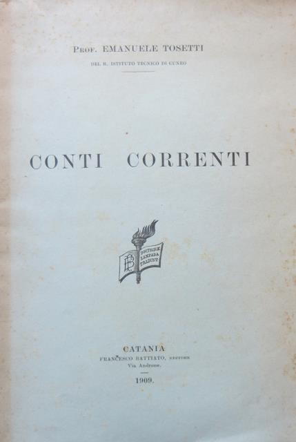 Conti correnti.