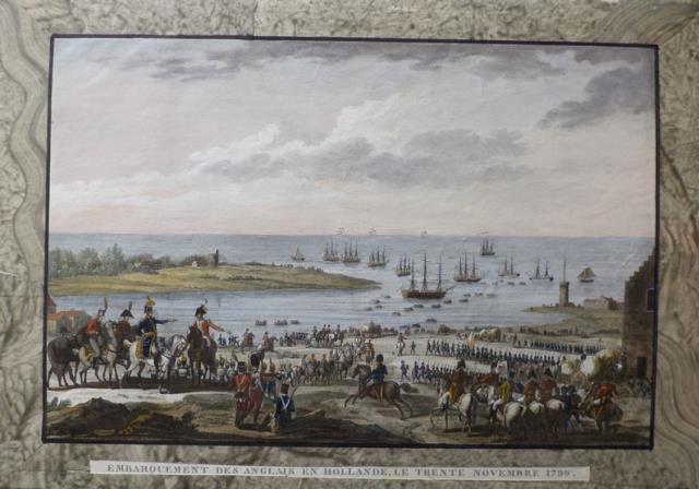 Embarquement des Anglais en Hollande, le Trente Novembre 1799.